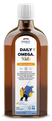Osavi Daily Omega Kids, 800mg Omega 3, žaislinis vaikų maisto papildas