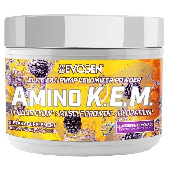 Evogen Amino KEM EAA, murakalimonaad - 504 grammi
