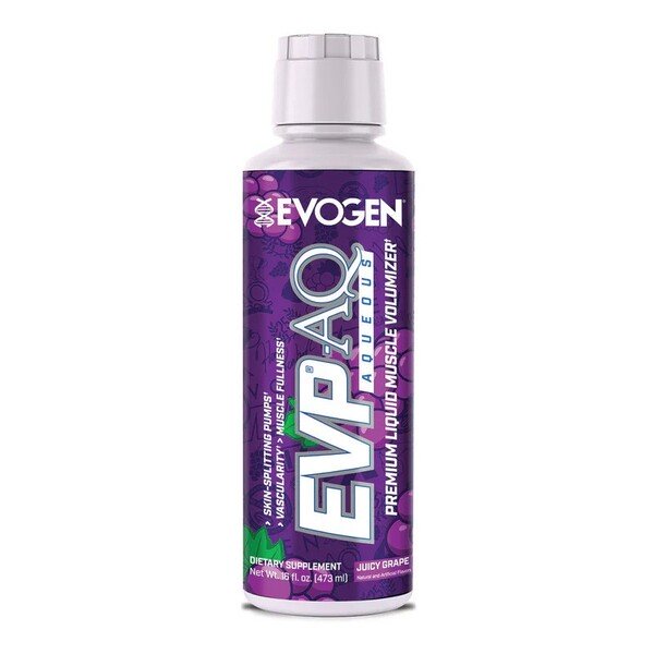 Evogen EVP AQ, Juicy Grape - 473 ml, maisto papildas