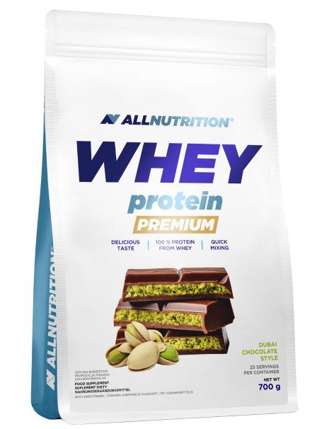 Allnutrition Whey Protein Premium, Dubai Chocolate - 700 g