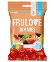 Allnutrition Frulove kummikommid, virsik - 35 grammi
