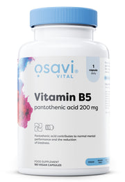 Osavi Vitamin B5 kapsulės, maisto papildas