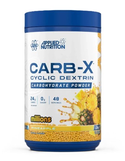 Applied Nutrition Carb X, Millions Pineapple - 1200 gramų, maisto papildas, angliavandeniai