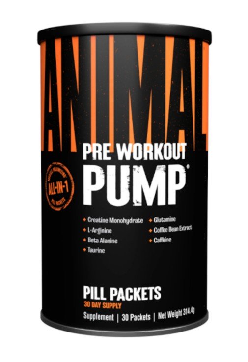 Animal Pump - 30 paketėlių, sporto papildas