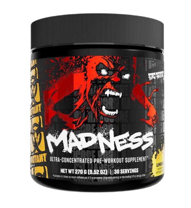 Mutant Madness, Lemonade - 270 gramų sporto papildas