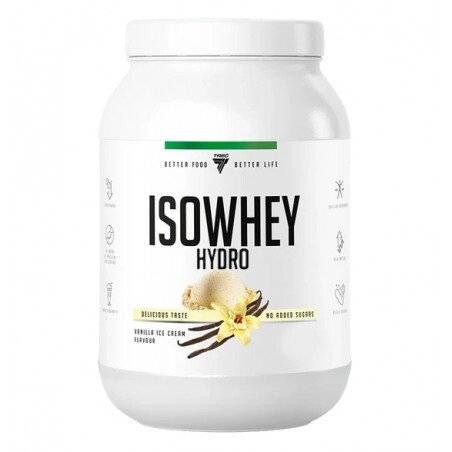 Trec Nutrition Isowhey Hydro, Vanilės skonio baltymų papildas