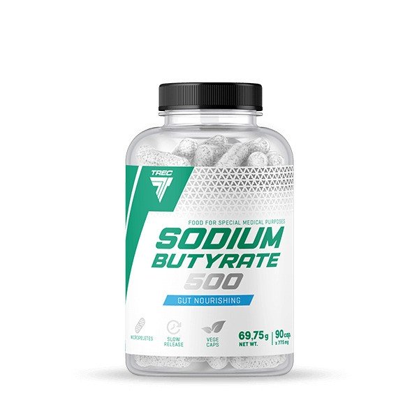 Trec Nutrition Sodium Butyrate 500 kapsulės sveikatos papildas