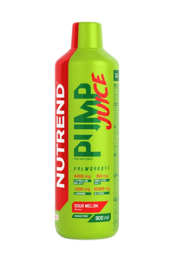 Nutrend Pump Juice, Sour Melon - 900 ml. sporto papildas