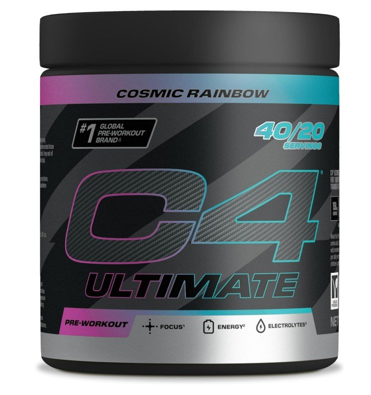 Cellucor C4 Ultimate, Cosmic Rainbow - 380 g, sporto papildas
