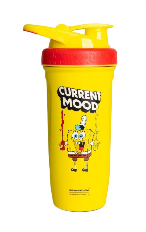 SpongeBob formos gertuvė su raudona dangteliu