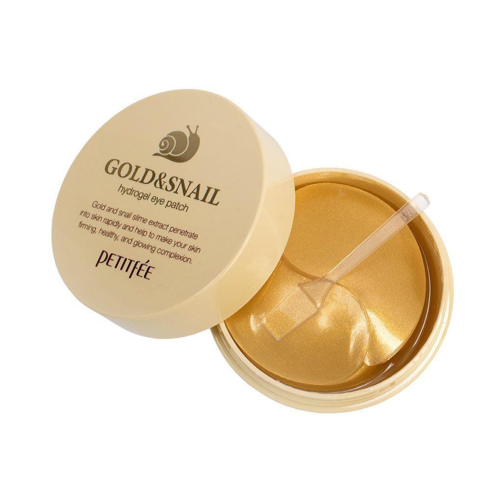 "Petitfee Gold&amp;Snail" hüdrogeelist silmapadjad - 60 tk. 